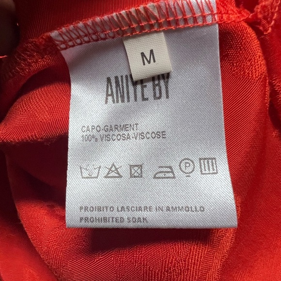 ANIYE BY Jumpsuit Size Medium Persimmon - Picture 5 of 11